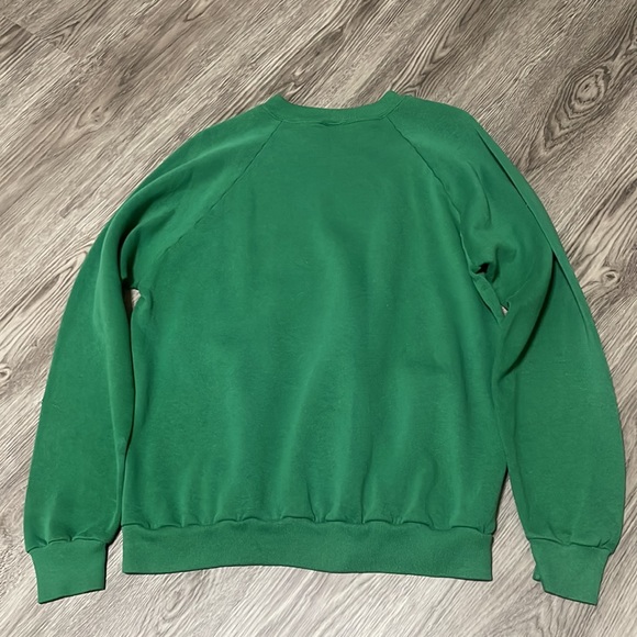 Vintage Fall Autumn Leaves Festival Sweater Mount Airy NC Size XL Halloween - Picture 4 of 5